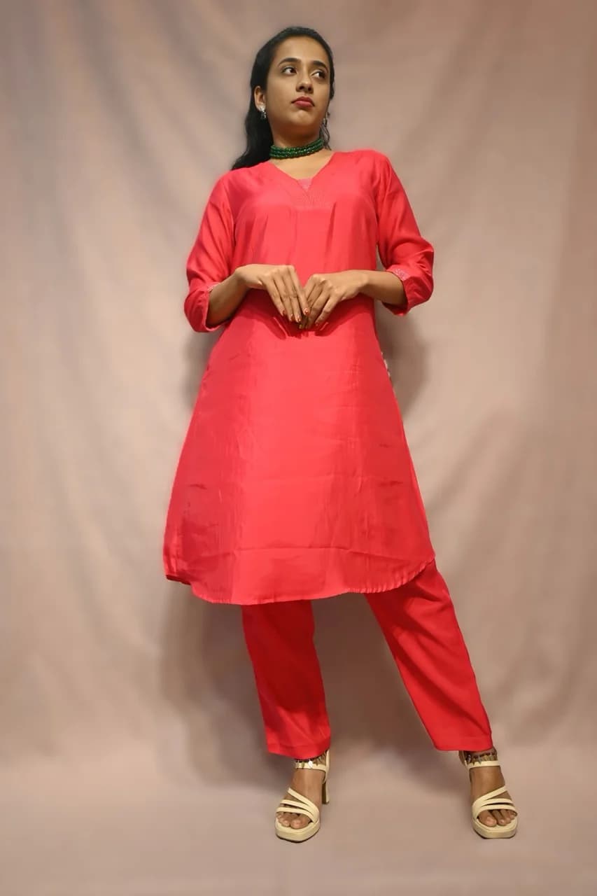 Sweedal Co Ord Set | Dark Pink