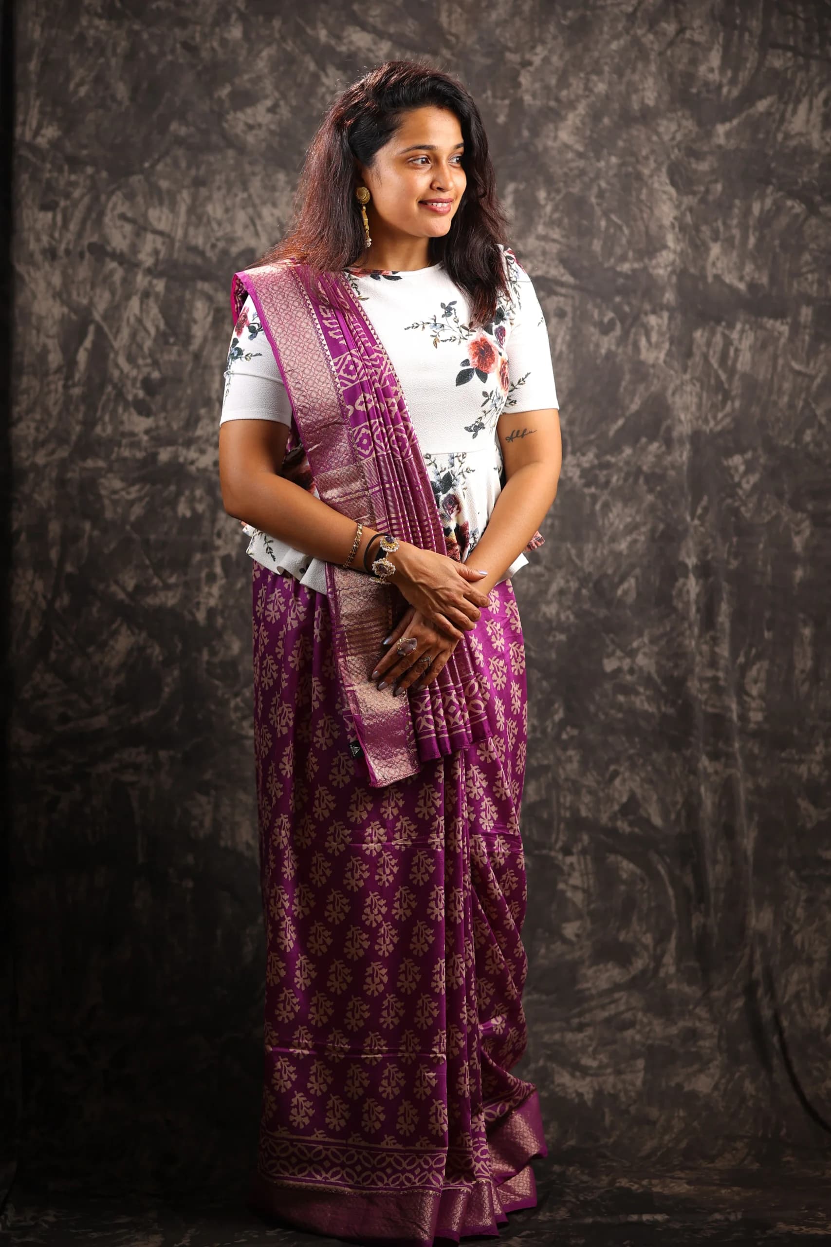Amaaya in Purple – Regal Impressions
