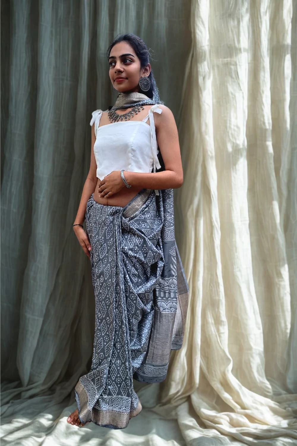 Amaaya in Grey – Subtle Sophistication